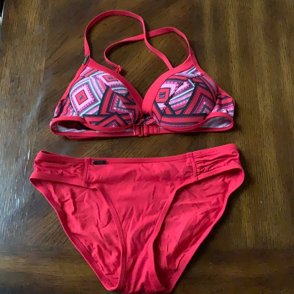 Lole cross back push up bikini